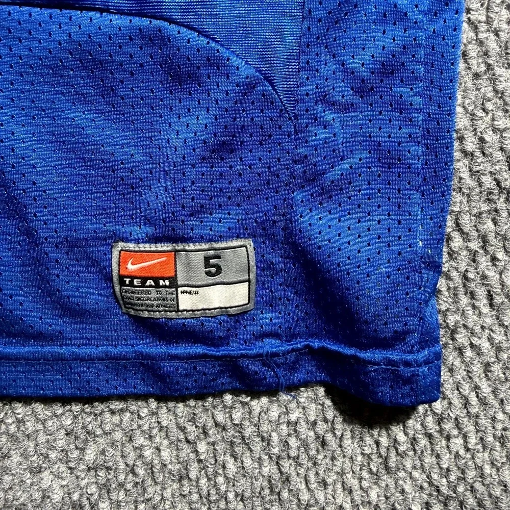 Boise State Broncos NCAA #2 Ashton Jeanty Nike Football Jersey Blue Kids Size 5